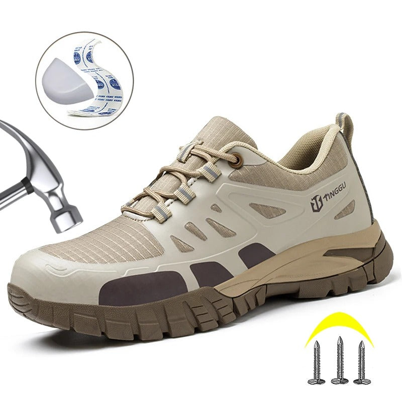 Chaussures de sécurité de haute qualité pour hommes et femmes, bout composite, semelle intermédiaire en kevlar, antistatiques