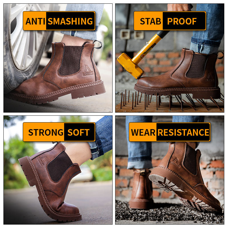 S1 Bottes de sécurité pour soudeur et construction