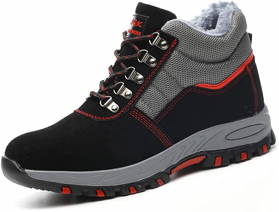 S1 Chaussures de sécurité d'hiver avec embout en acier pour homme